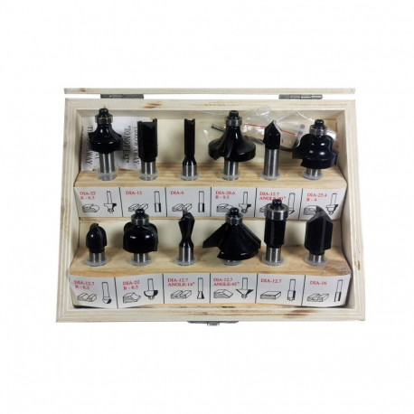 puidufreesitera 12 tk varrega D8MM