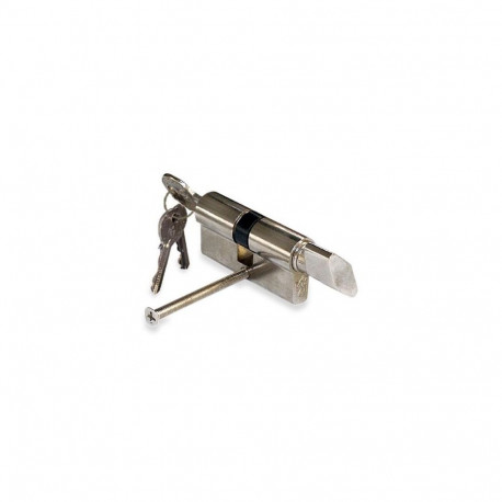 CYLINDER LOCK W KNOB 65MM 30X35 CHROM 5K
