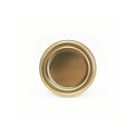 LIDS FOR JARS 82MM GOLD PACKED 10PCS