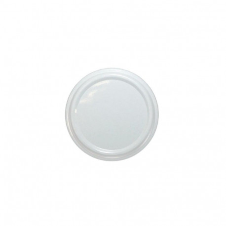 LIDS FOR JARS 82MM WHITE PACKED 10PCS