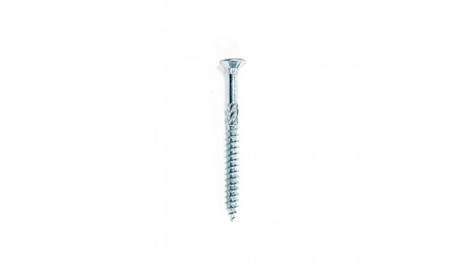 CHIPBOARD SCR T30 6.0X120/72 valge tsingitud (100