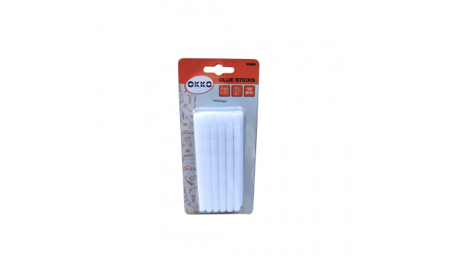 GLUE STICKS 12PCS SET.7.2X100MM.WHITE