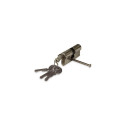 CYLINDER LOCK 50MM 25X25 CHROME 5 KEYS