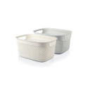 DROP DESIGN BASKET (29x21x15CM) 6.6L