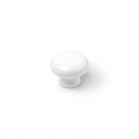 FURNITURE KNOB D30 7-821.30.01 WHITE