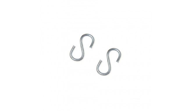 HOOK 7 MM S-SHAPED. STAINLESS STEEL 2DD