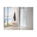 SHOWER DOOR 80X190CM 6MM CHROME