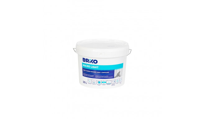 FINE-GRAINED PUTTY BRIKO 10 L