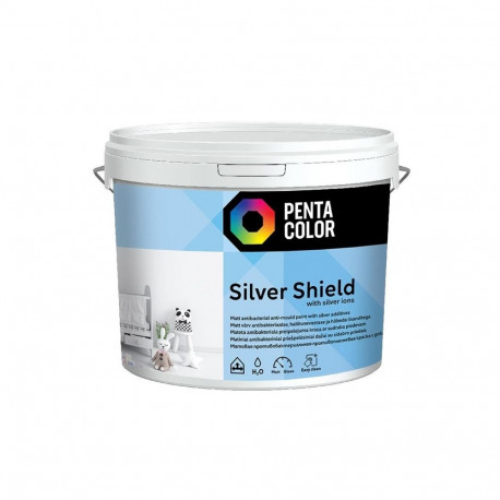 Pentacolor Silver Shield hõbedane värv 5L