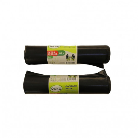 GARBAGE BAGS OKKO 60L 5PCS 145MY