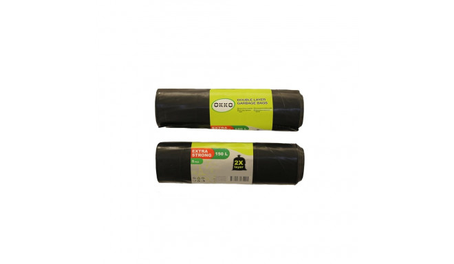 GARBAGE BAGS OKKO 2LAYER 150L 5PCS