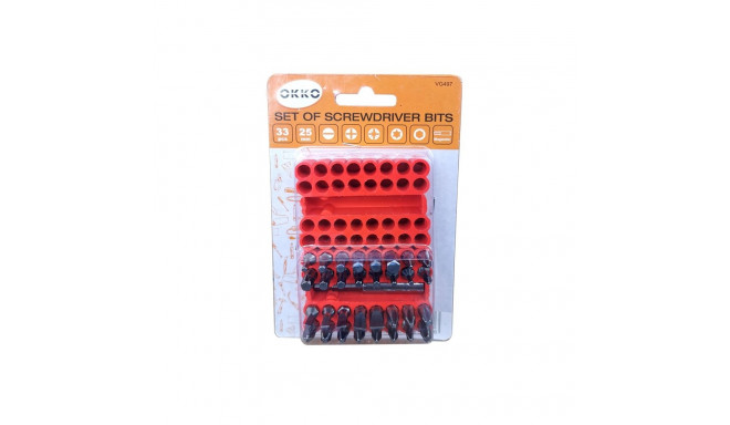 33PC SCREWDRIVER BITS SET