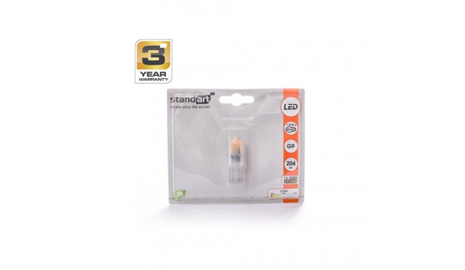 LED BULB 1.9W G9 2700K 204LM STANDART