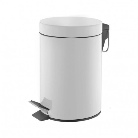 TRASH BIN pedaal valge T-Y0112M 12 L OKKO