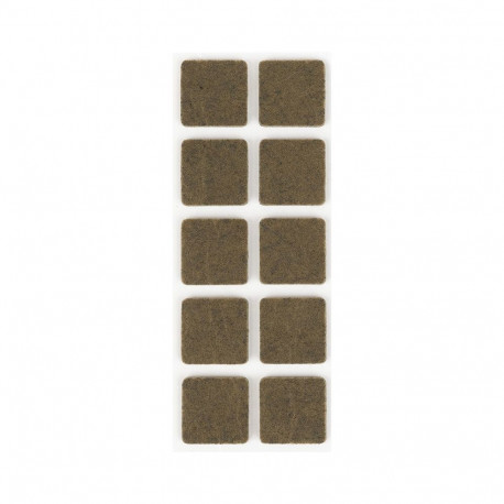 viltpadjad D20X20 pruun 10 tk