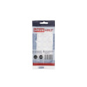 FELT PADS D16 WHITE 15PCS