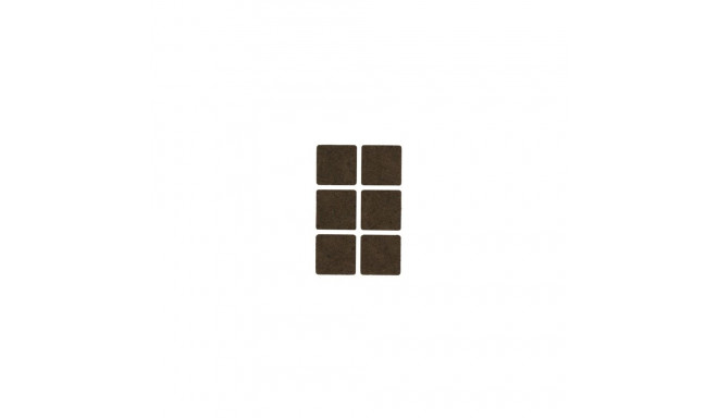 viltpadjad D30x30 pruun 6 tk