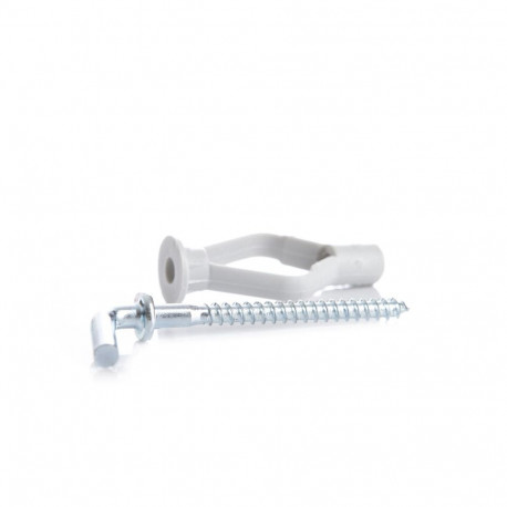STEEL ANCHOR WITH STRAIGHT HOOK 8X40 4PC