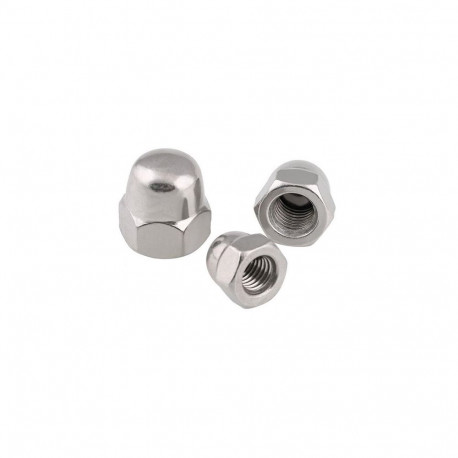 NUT DIN1587 M10 ZN 4PCS