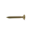 CHIPBOARD SCREW 4.5X35 YLW ZP 25PCS G1