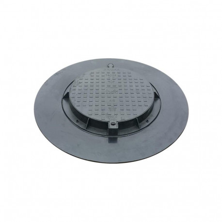 GARDEN SEWER COVER 780PE-B-PL1 A15 BLACK