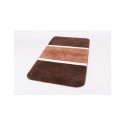 BATH MATS SET MA3866A BROWN