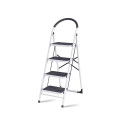 Haushalt step ladder 4-step BL-C104, white