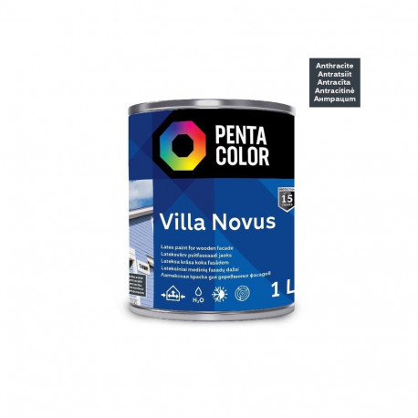 FACADE PAINT VILLA NOVUS (ANTHRACITE) 1L