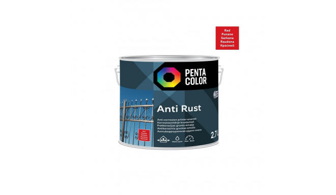 ANTICOR PAINT ANTI-RUST RED 2.7L