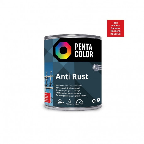 ANTICOR PAINT rooste- vastane punane 0.9L