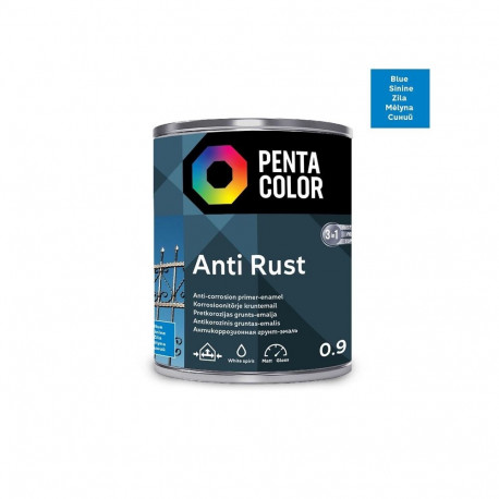 ANTICOR PAINT ANTI-RUST BLUE 0.9L
