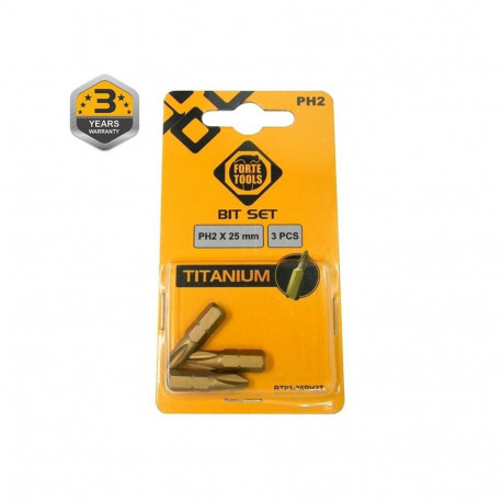 titaan kruvikeeraja otsik PH2x25mm 3 tk