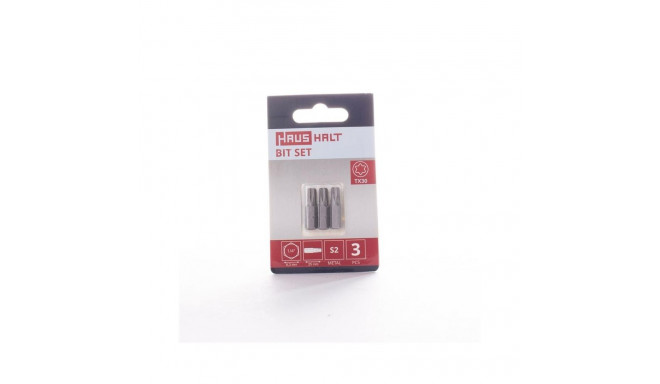 SCREWDRIVER BIT TX30X25MM 3PCS