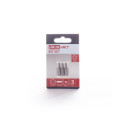 SCREWDRIVER BIT TX15X25MM 3PCS