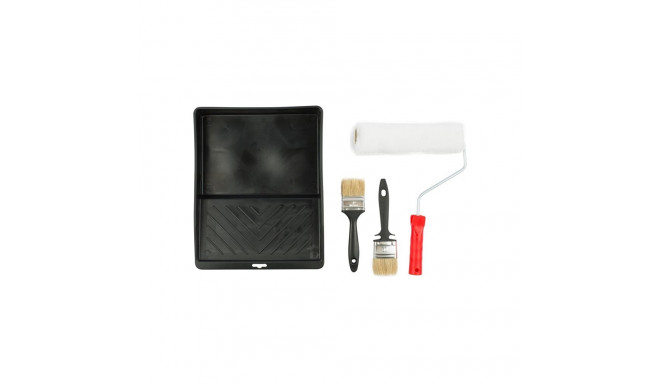 SET TRAY, 2BRUSHES AND ROLLER 23CM OKKO