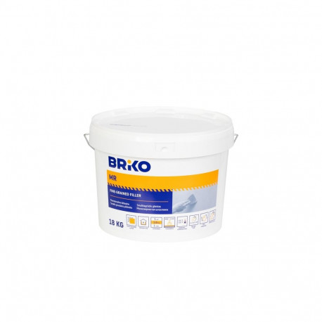 FILLER BRIKO 18 KG WITH MARBLE AGGREG