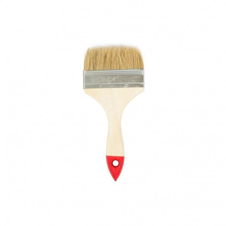 PLANE BRUSH WITH RED END OKKO 4IN