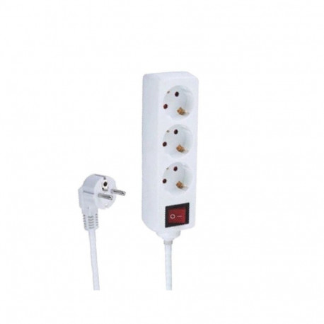 EXCORD AS-GB03S/103BK/TXB3KD1 3x1.5 5m lülitiga pikendusjuhe