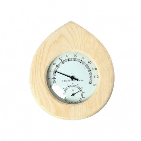 SAUNA THERMOMETER WITH HYGROMETER