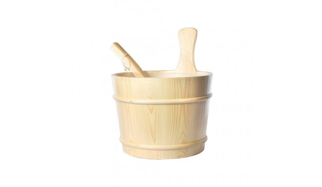 SAUNA BUCKET WITH LADLE (3 L)