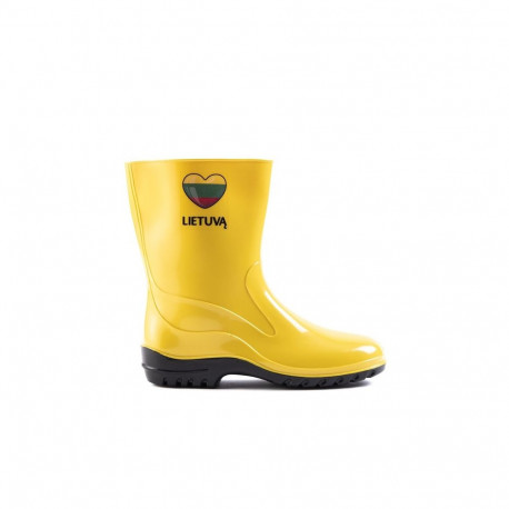 WOMEN BOOTS 200PL SYMBOL YELLOW SIZE 37