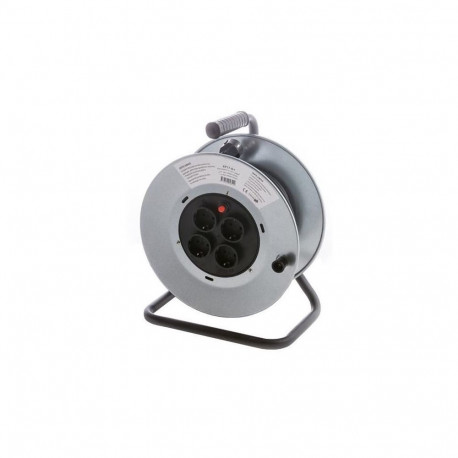 EXT CORD XP17-D1 3X1.5 25m 4V rull metall