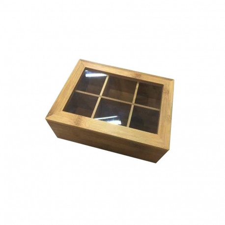 TEA BOX 21X16X7.5 CM G10-BX002