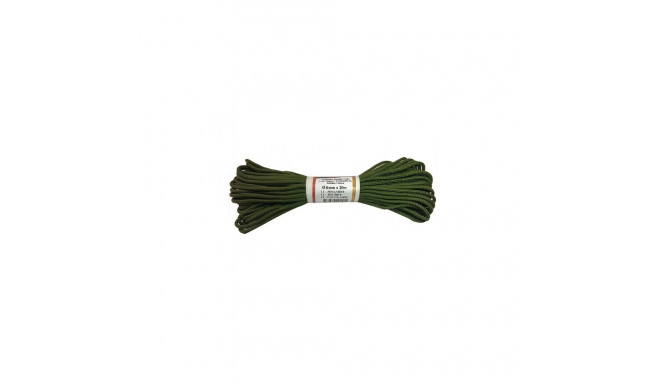 BRAIDED POLYAMIDE ROPE KHAKI 6MM 20M