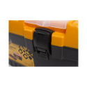 Forte Tools tööriistakast PT-19 48,6x24,2x26,7cm, must/kollane