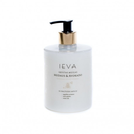 vedelseep IEVA honey & avocado 500 ml