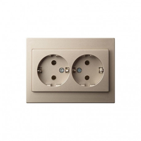 SOCKET LIREGUS EPSILON 1+1 w/e šampanja