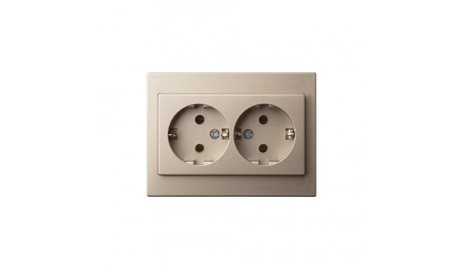 SOCKET LIREGUS EPSILON 1+1 w/e šampanja