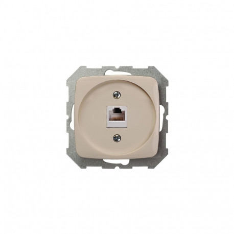 POWERP 1PLUG PC UNFR RJ45 SAND