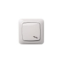 SWITCH UNDERPLASTER UNFRAMED 1+1 WHITE